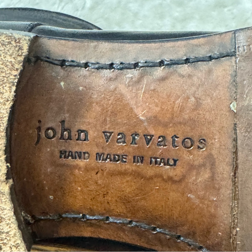 John Varvatos Convert Combat Vintage Military Boots Six O Six Sz 9.5 - Picture 10 of 12